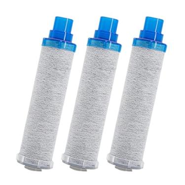 Imagem de Filtros de água de substituição | 3 peças de filtro de 11,6 x 2,8 cm, cartucho de filtro de água para casa, cozinha, banheiro, trailer, bancada, beber