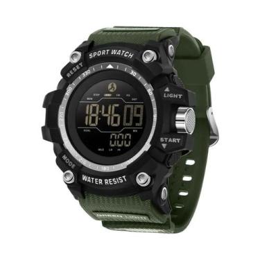 Imagem de Relógio Esportivo Masculino À Prova d'Água Com Mostrador Grande, Multi