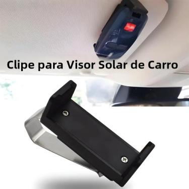 Imagem de Suporte Universal Para Quebra-Sol De Carro Com Clipe Para Controle Rem