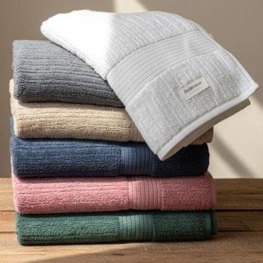 Imagem de Kit 6 Toalha De Banho Gigante Buddemeyer Fio Penteado 100% Algodão Mac