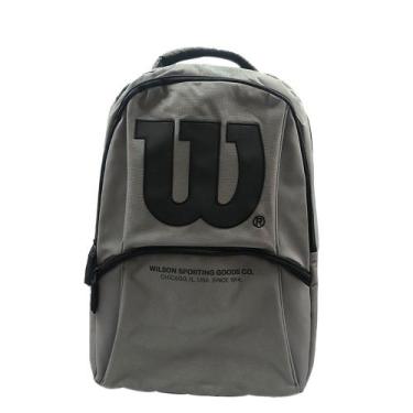 Imagem de Mochila Wilson Sporting Goods Co Unissex Chumbo Preto TAMANHO:UN, UN
