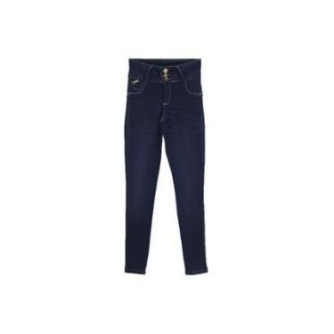 Imagem de Calça Darlook Jeans Alexandra Azul - Feminino-Feminino