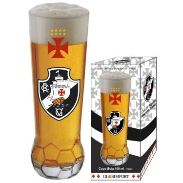Imagem de Copo Bola para Cerveja Crisa Vasco – 370 ml