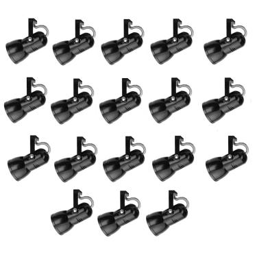 Imagem de Kit 18 Spot Trilho Perfilado Eletro calha Par20 Bulbo OL2