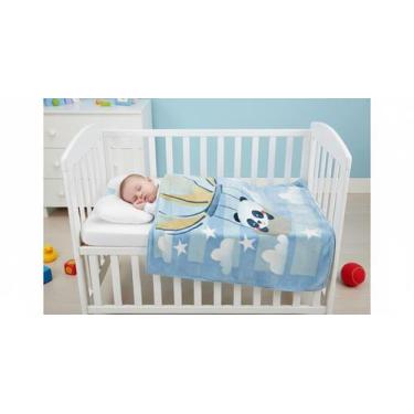 Imagem de Cobertor Bebê Raschel Plus Antialérgico 90x110cm Macio Jolitex - JOLIT