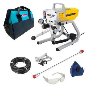 Imagem de Máquina de Pintura Airl 900w modelo MPA 120 Vonder 1,2HP + máscara + B