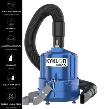 Imagem de Soprador Kyklon Pet 1400w Maxx Azul 220V, 1400 Watts, 03 meses, Azul M