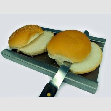 Imagem de Régua De Pão Inox 26 Cm X 17Cm X 2 Cm  Altura -