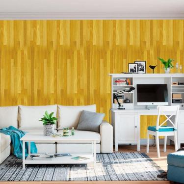 Imagem de Papel De Parede Madeira Abiurana Tons Claro Autocolante Sala