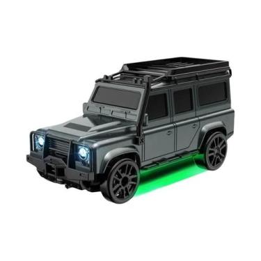 Imagem de Carro RC Em Escala 1:64 Modelo SUV Hummer Com Controle Remoto E Carreg