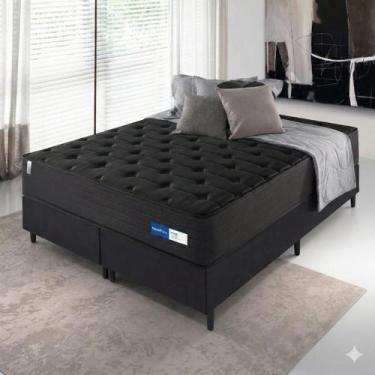 Imagem de Colchão Casal Molas Ensacadas Prime Black 138x188x32cm New Flex Preto 