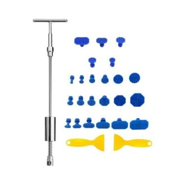 Imagem de Kit De Reparo De Amassados Para Carros Azul ZFOUEK: Ferramenta De Remo