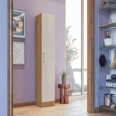 Imagem de Armário Multiuso Lavanda 1 Porta Freijó - Kits Paraná