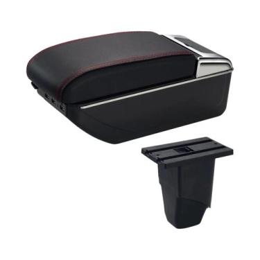 Imagem de Apoio De Braço PEUGEOT 206 Com Caixa De Armazenamento, Luz LED USB, Ac