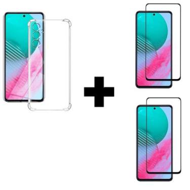 Imagem de 2UN Película 3D Vidro + 1UN Capinha Anti Impacto Para Samsung Galaxy M