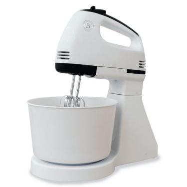 Imagem de Batedeira Planetária 2,5L 300W Design Moderno 5 Velocidades Tigela 110