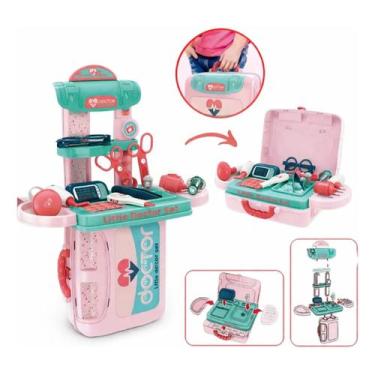 Imagem de Kit Médico Infantil com Maleta Presente Criativo - Iba