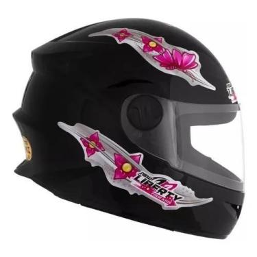 Imagem de Capacete Moto Infantil Protork Liberty4 Kids Girls 54 Menina - Congrat