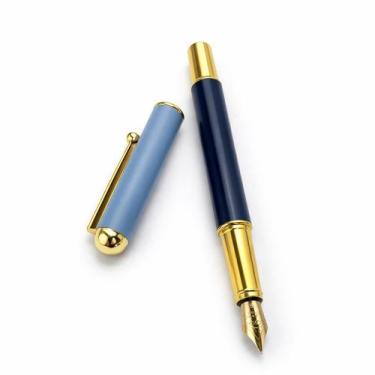 Imagem de Caneta tinteiro executiva 0,5mm caligrafia ponta fina gn2716 - LUYKE