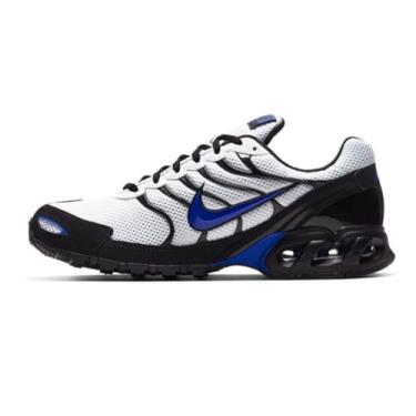 Imagem de Nike Tênis de corrida masculino Air Max Torch 4, Branco/azul-hiper e preto, 42