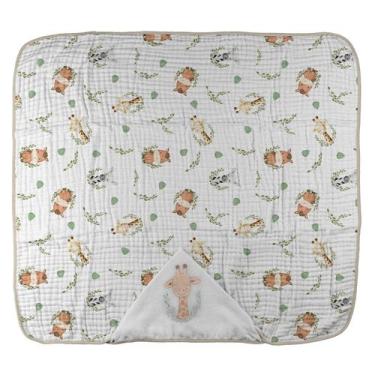 Imagem de Toalhão Soft Mais 3 Camadas de Fraldas 85cm x 1,05m Baby Joy, Safari