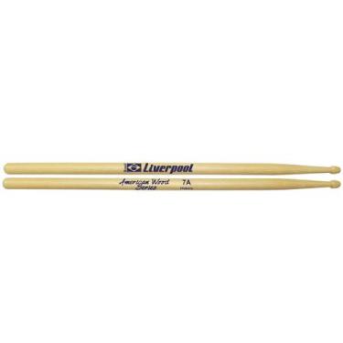 Imagem de Baqueta Liverpool HY 7AM 7A American Hickory - Ponta de Madeira