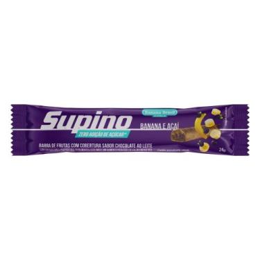 Imagem de Barra de Cereais Supino 24G Banana e açaí Zero adição de açúcar
