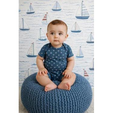 Imagem de Macacão Bebê Menina 100% Algodão Malwee Kids, Modelo 05, GG