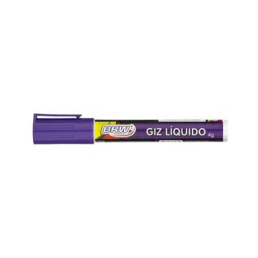 Imagem de Giz líquido 6mm roxo BRW