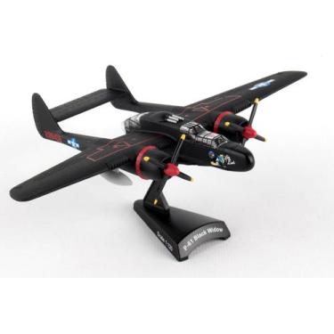 Imagem de Miniatura aviao metal de caça exercito americano p-61 1/120 - DRIVE MI