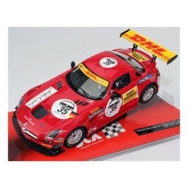 Imagem de Carro de autorama slot car mercedes sls scx 1/32, Vermelho