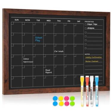 Imagem de Calendário de Quadro Negro 4 THOUGHT 60x45 cm Quadro Magnético
