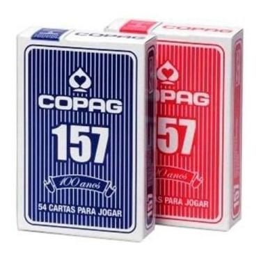 Imagem de Baralho de Cartas 157 Tradicional Copag Baralho de Cartas 157 Tradicio