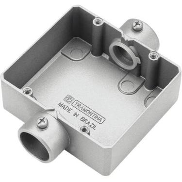 Imagem de Condulete Duplo 3/4" Tipo CD Sem Tampa Tramontina