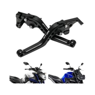 Imagem de Manete Curto De Freio E Embreagem Para Motocicletas YAMAHA MT07 MT09 2