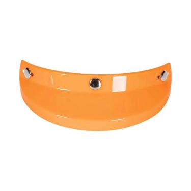 Imagem de Viseira de capacete 3 Snap universal para capacetes 3/4 substitui fáci