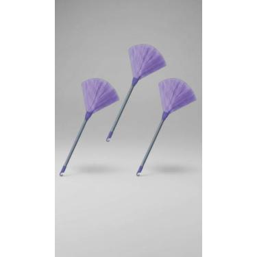 Imagem de Kit 3 Espanadores De Pó Fibra Sintética 36cm - Congratulations Store