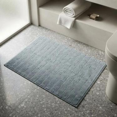Imagem de Toalha Piso Premimum 50x70cm Antiderrapante Granizo Tessi - Bene Casa