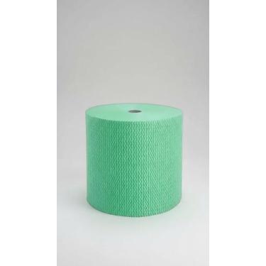 Imagem de Pano Multiuso Limpeza Rolo 600 Unidades Verde - Congratulations Store