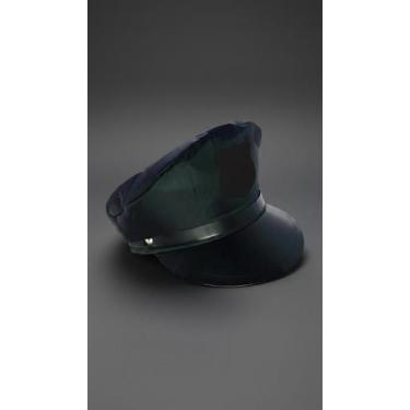 Imagem de Quepe Boina Policial Fantasia Adulto Preto - Congratulations Store