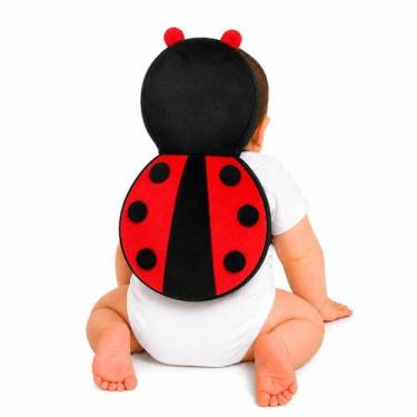 Imagem de Almofada Mochila Protetora para Bebês 15x30cm Proteção Cabeça/Costas -