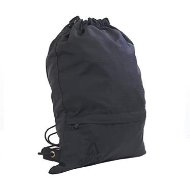 Imagem de Bolsa Gym Bag Preta Saco de Ombro preto