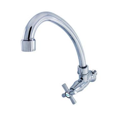 Imagem de Torneira Cozinha Parede Abs Acabamento Cromado 13355 Rayco