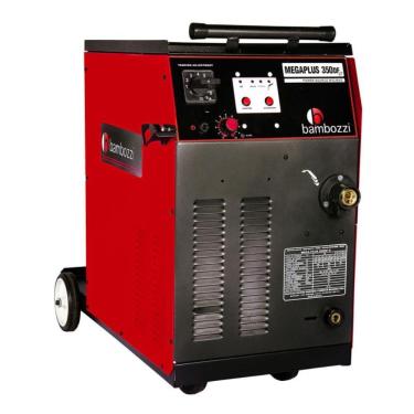 Imagem de Máquina de Solda MIG 175A à 100% Trifásica MEGA PLUS 350 DF II BAMBOZZI