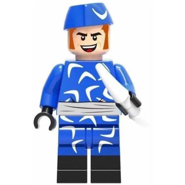 Imagem de Boneco Blocos De Montar Capitão Bumerangue Esquadrão Suicida