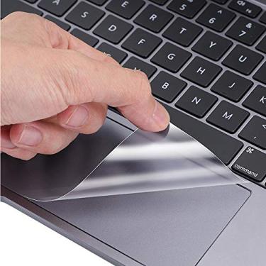 Imagem de [2 peças] Protetor TrackPad para MacBook Pro 2020-2022 13 polegadas A2338 M2 M1 A2289 A2251 Capa de trackpad para MacBook Pro 2020 13.3 A2338 A2289 A2251 com acessórios de laptop Touch Bar Touch ID, transparente