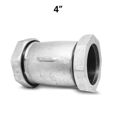 Imagem de Luva de Correr Galvanizada 4" Dresser Press