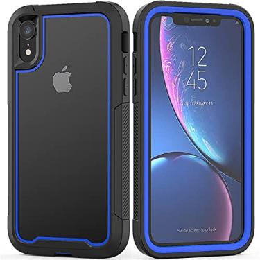 Imagem de Capa protetora de absorção de choque militar para iphone 13 12 11 x xr xs max capa protetora de tpu pc ultrafina transparente para iphone 7 8 plus, t12, para 12 ou 12 pro