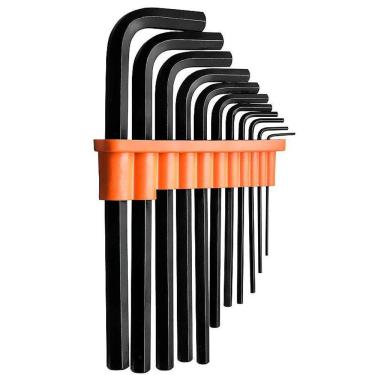 Imagem de Jogo de Chave Hexagonal 1,5 a 10,0 MM Longa Kit Com 11 Peças 44421211 TRAMONTINA