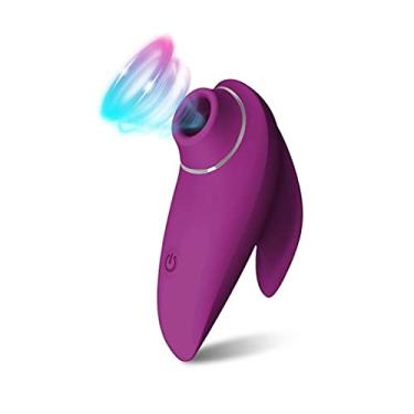 Imagem de Vibradores de Sucção Estimulador Clitóris Para as Mulheres Adulto À Prova D'água Zatla (Roxo)